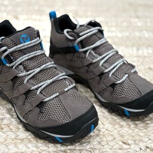 Merrell Gray and Blue Athletic Shoes
